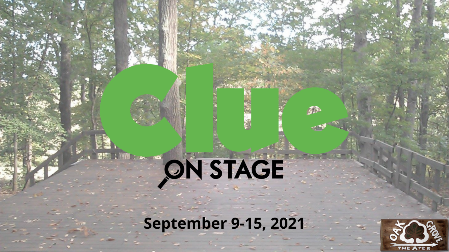 Clue On Stage Oak Grove Theater
