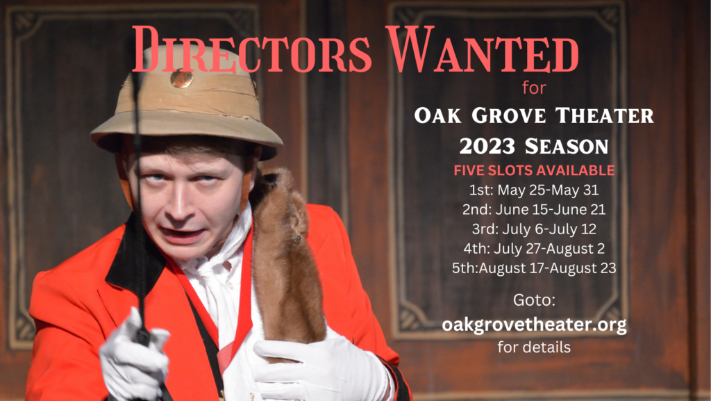 Directors wanted for 2023